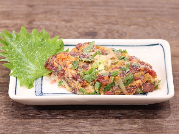 馬刺のなめろう